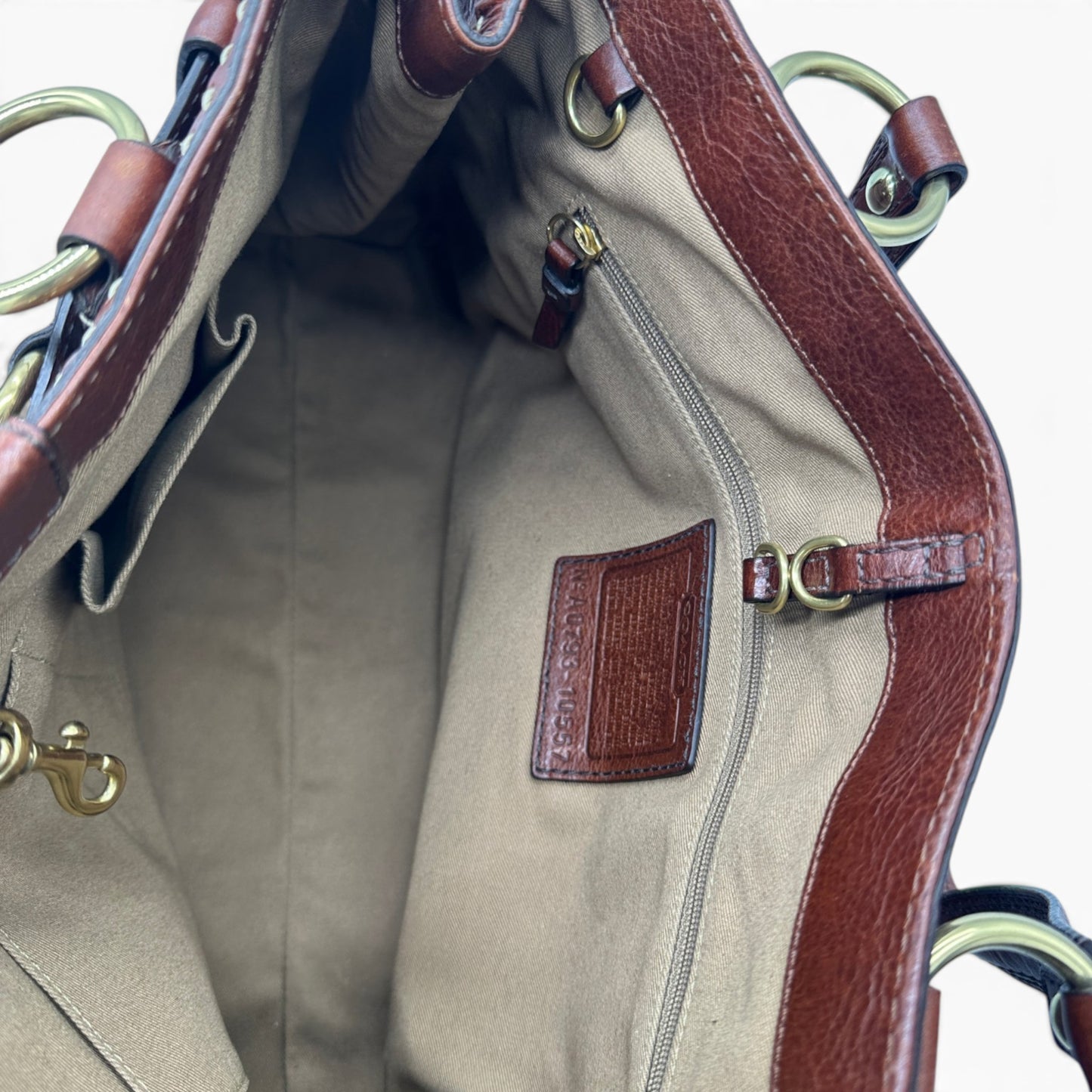 Sac à main vintage Coach 10557 Hampton Clip