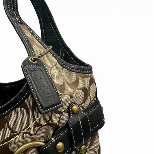 Vintage Coach 11280 Horsebit Tote Shoulder Bag