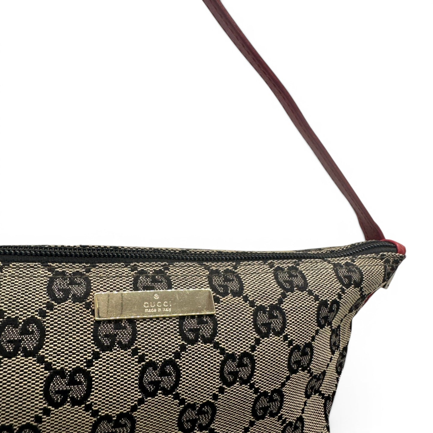 Vintage Gucci Boat Pochette Shoulder Bag