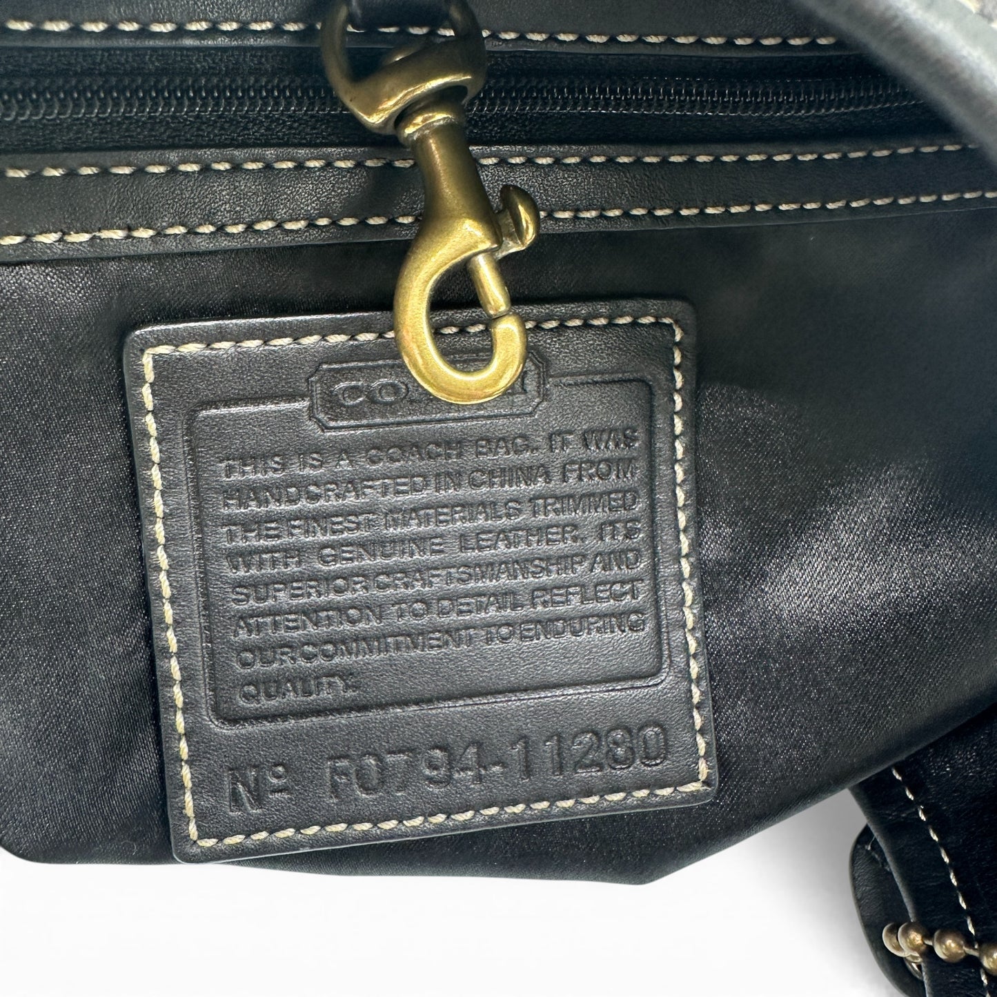 Sac cabas vintage Coach 11266 Horsebit