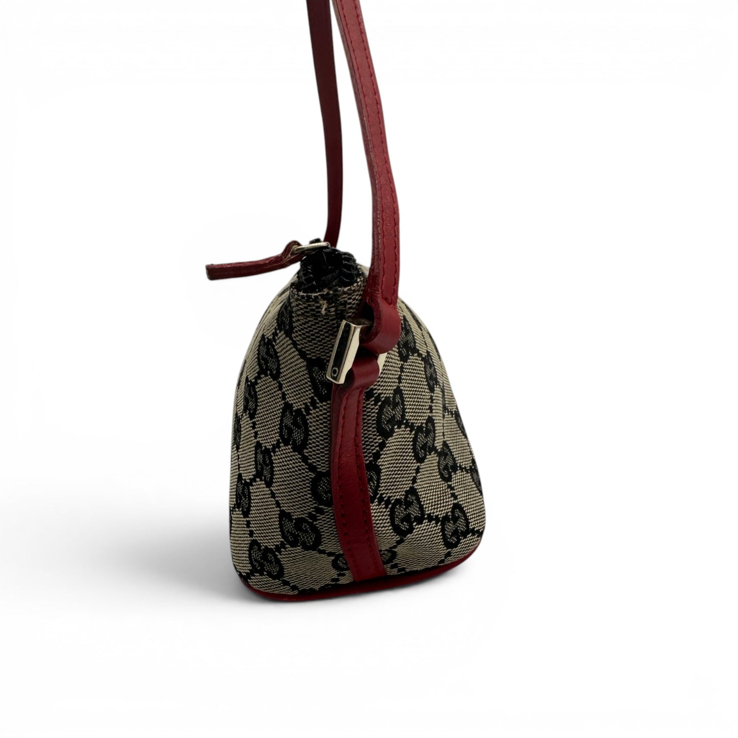 Vintage Gucci Boat Pochette Shoulder Bag