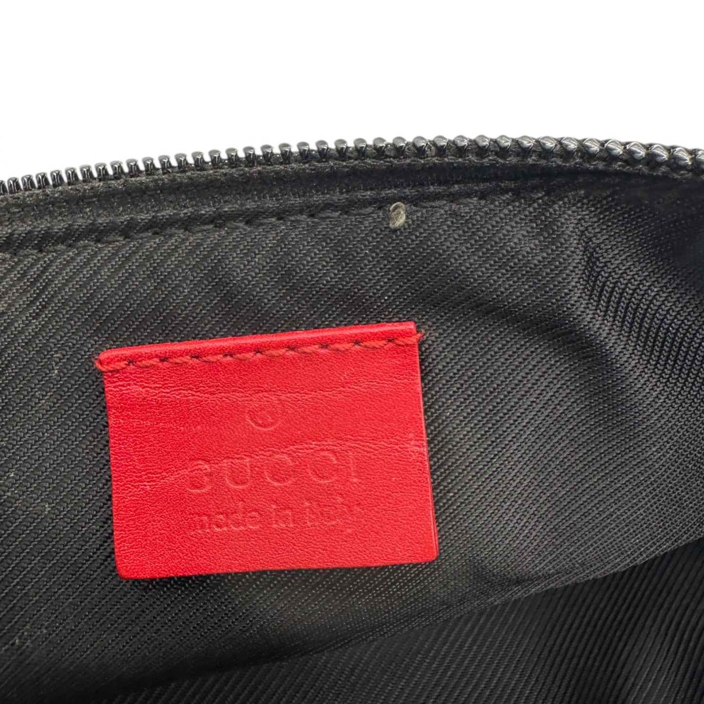 Vintage Gucci Boat Pochette Shoulder Bag