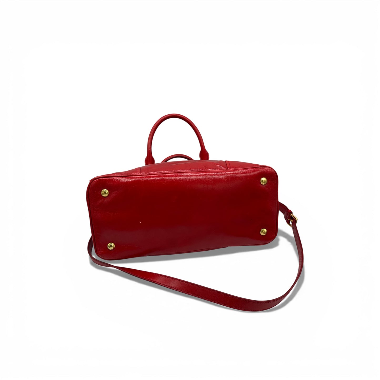 Vintage Miu Miu Vitello Shine 2-Way Handbag