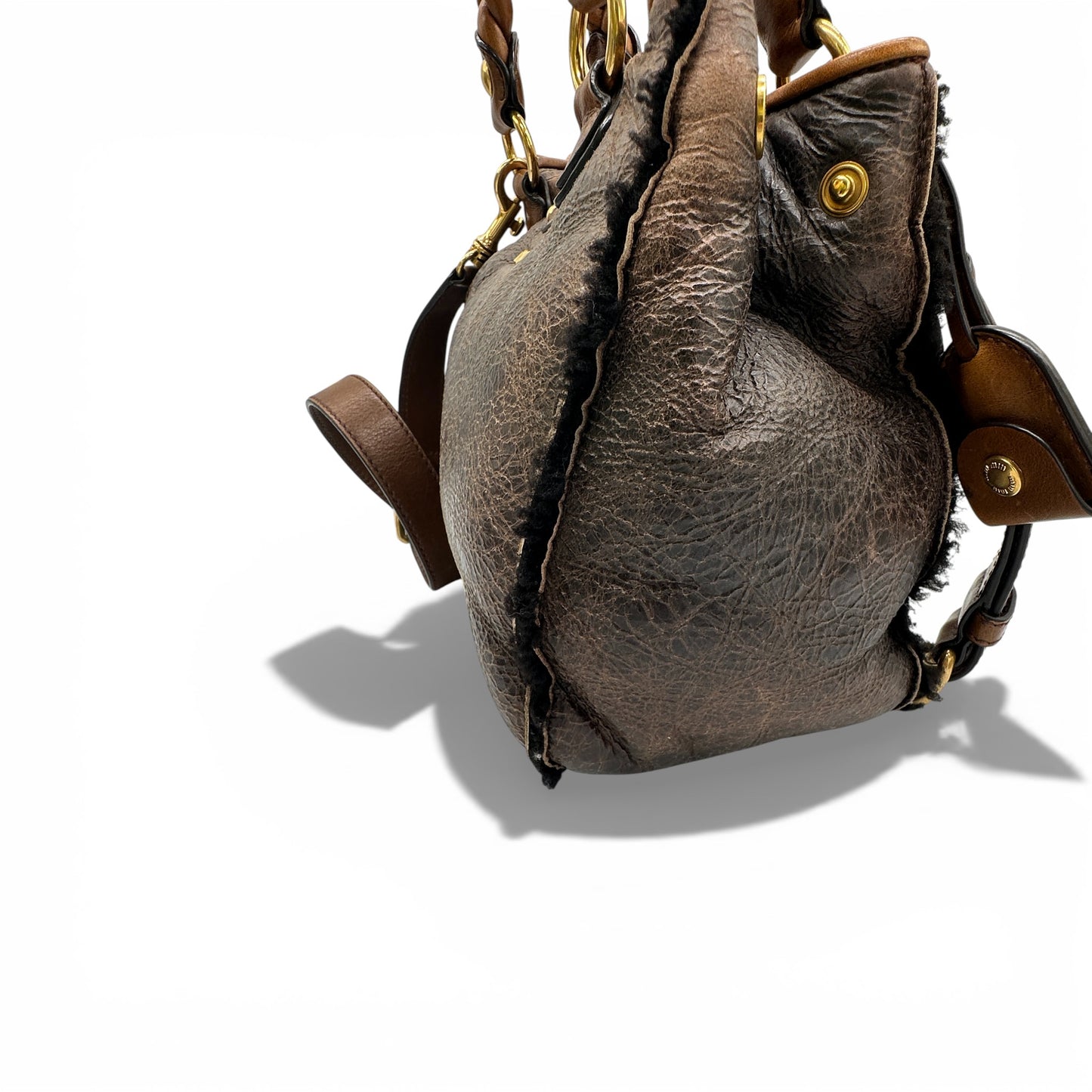 Miu Miu 2-Way Nappa Handbag