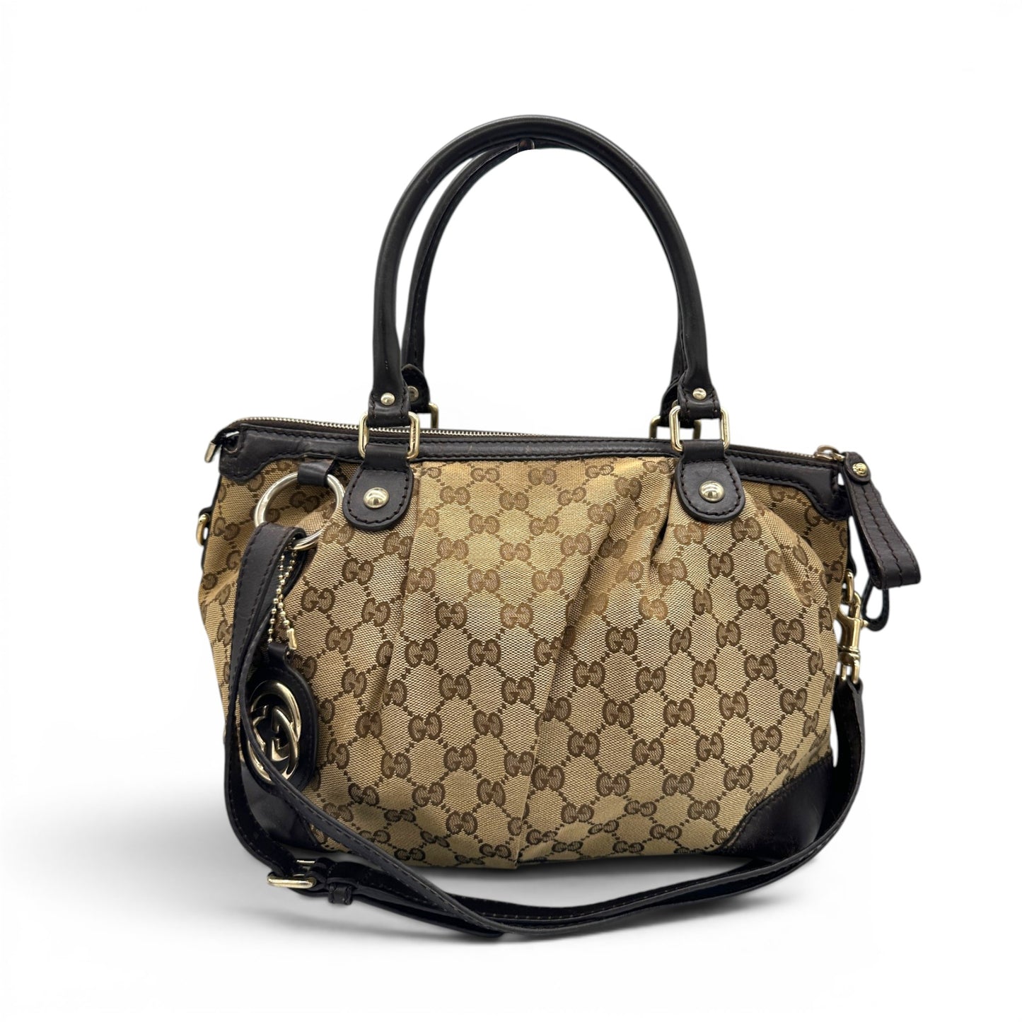 Vintage Gucci Sukey 2-Way Tote Bag