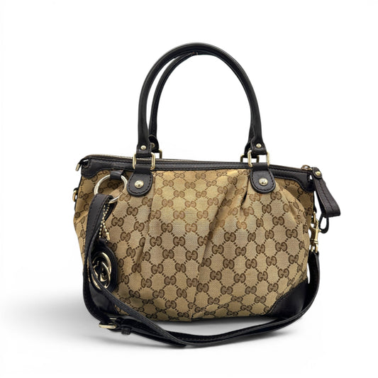 Vintage Gucci Sukey 2-Way Tote Bag
