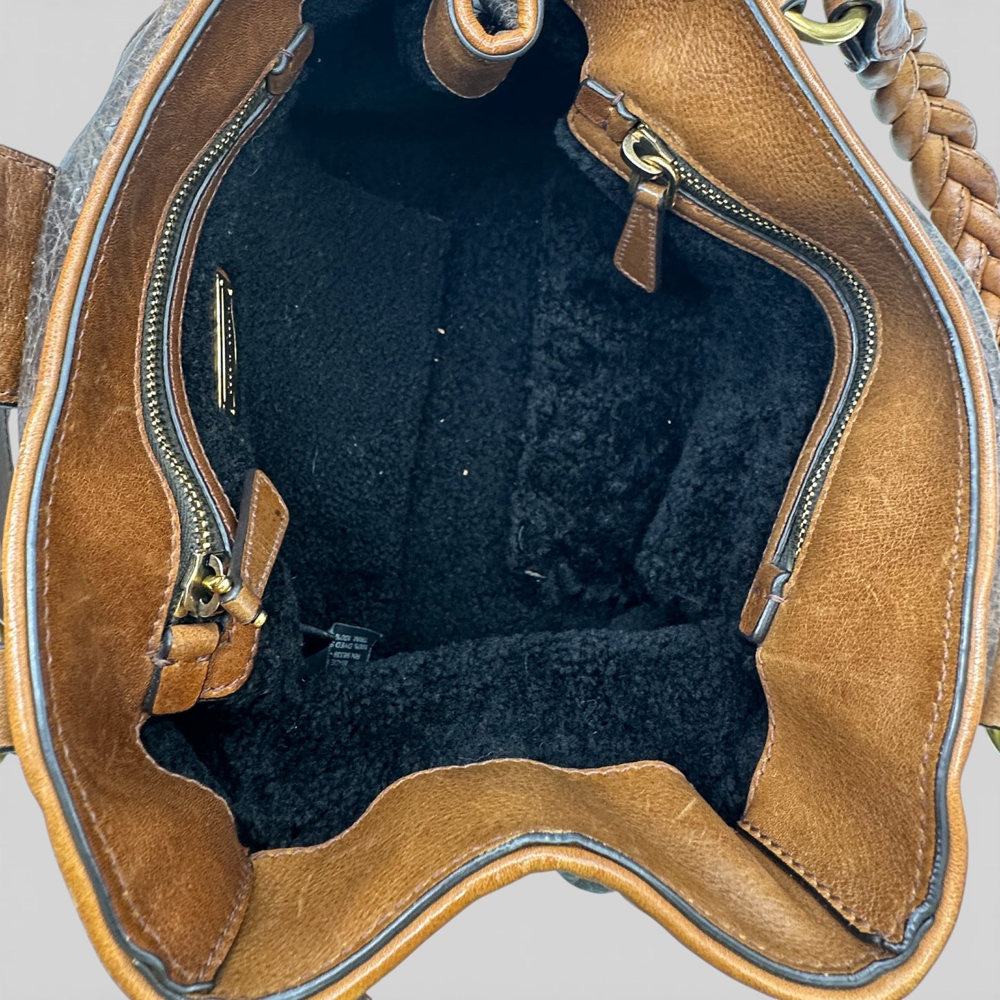 Miu Miu 2-Way Nappa Handbag