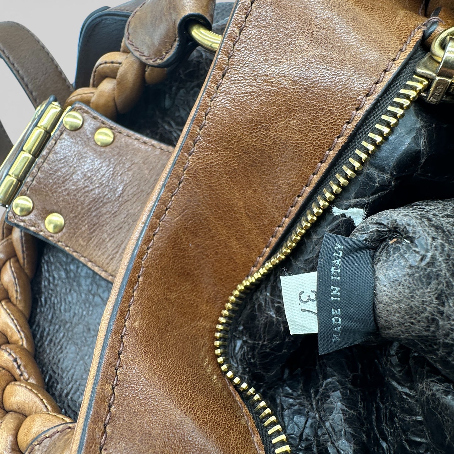 Miu Miu 2-Way Nappa Handbag