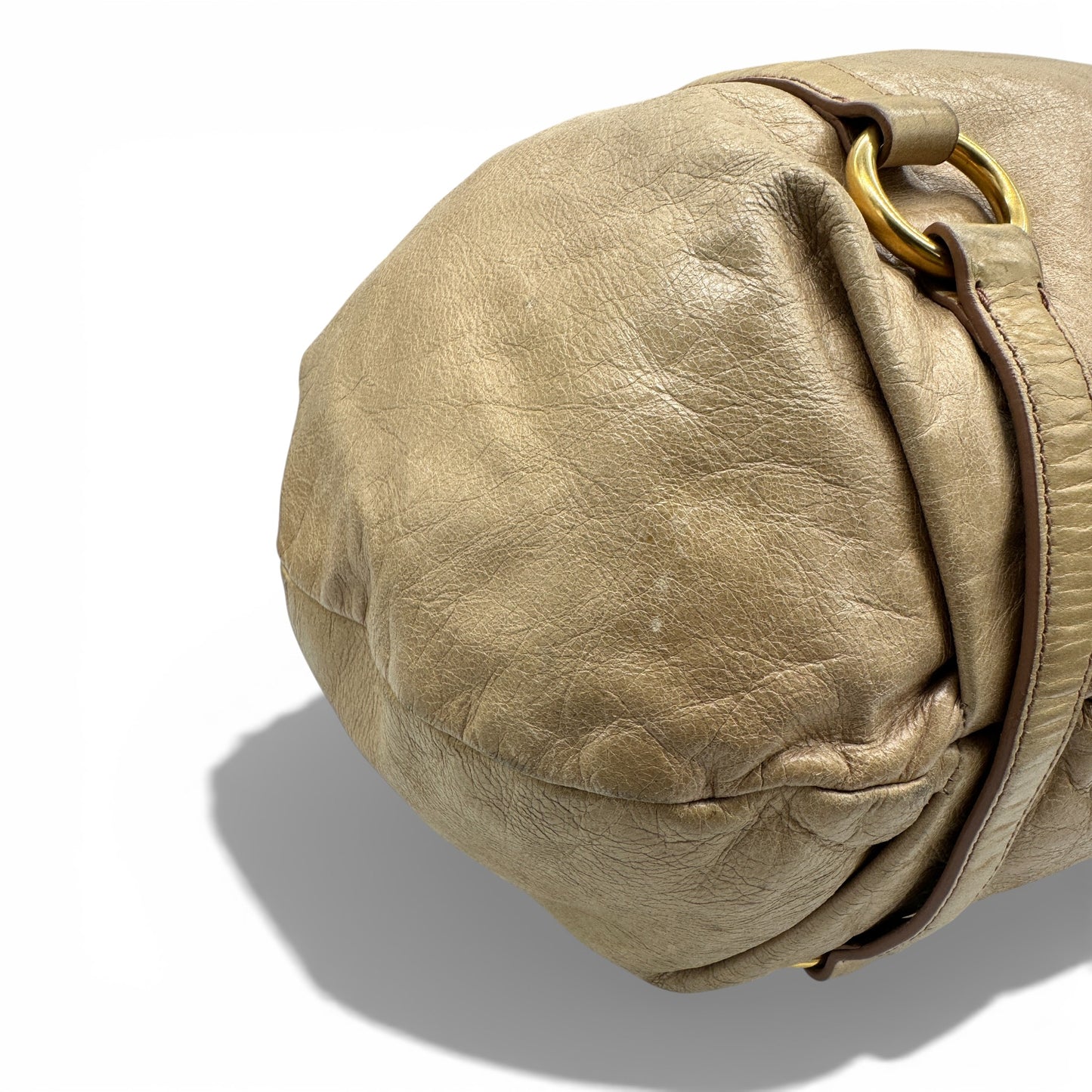 Sac à main vintage Miu Miu Vitello Shine 2 en 1