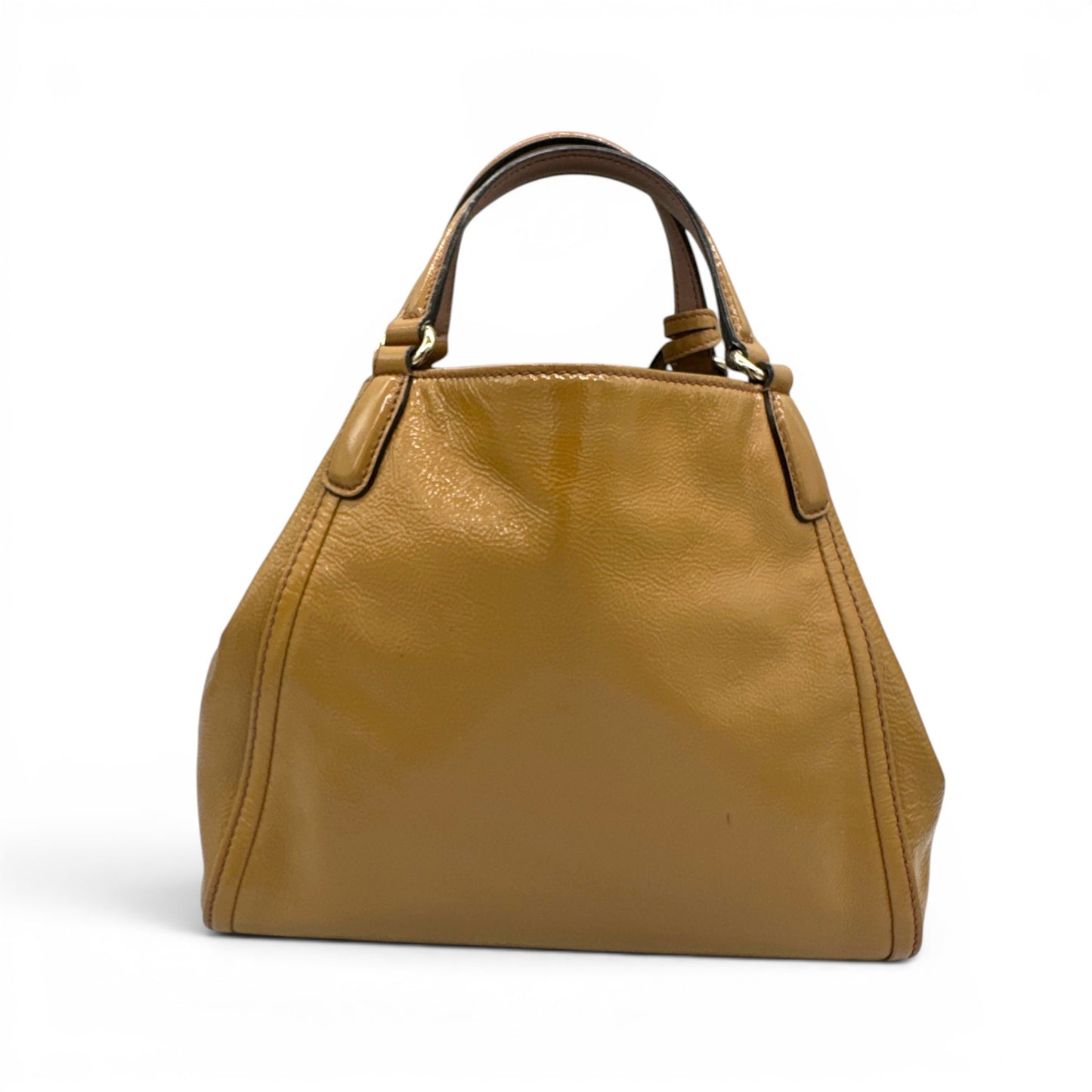 Gucci Patent Soho Small Tote Handbag