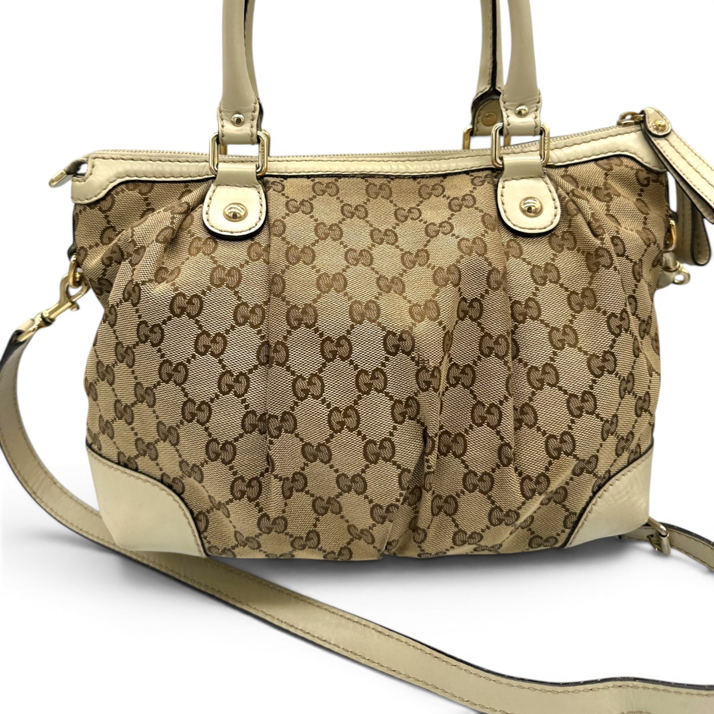 Vintage Gucci Sukey 2-Way Mini Boston Bag