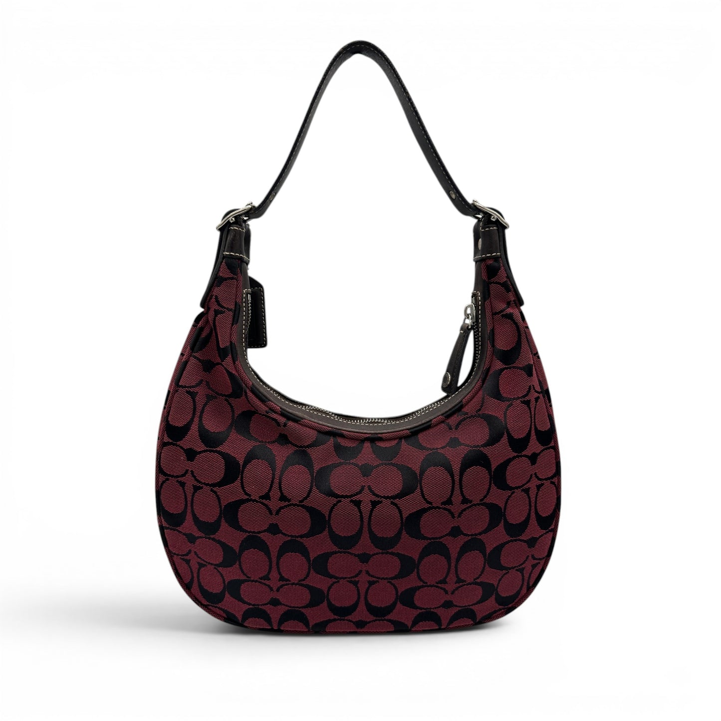 Vintage Coach 6045 Half Moon Shaped Shoulder Bag