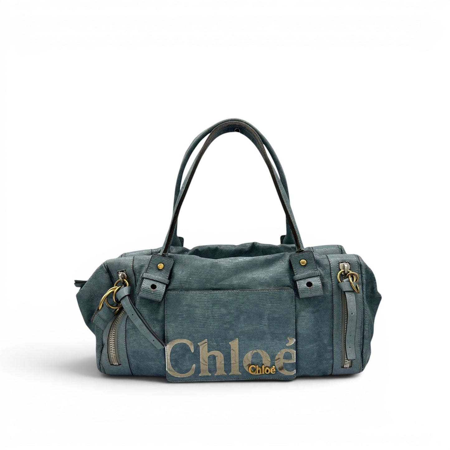 Vintage Chloé Eclipse Boston leather shoulder bag