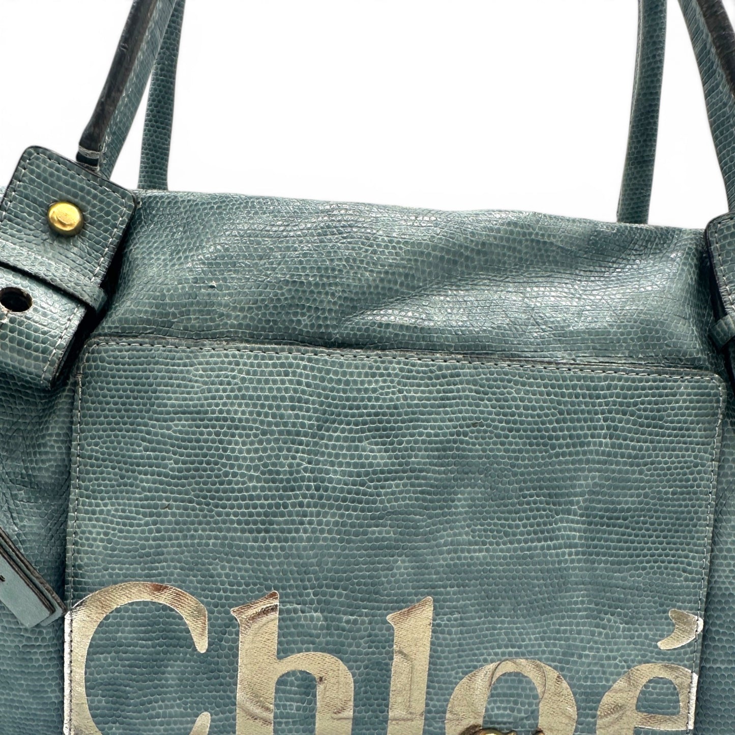 Vintage Chloé Eclipse Boston leather shoulder bag