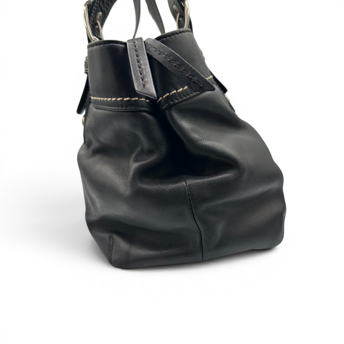 Vintage Coach F13732 Soho Leather Shoulder Bag