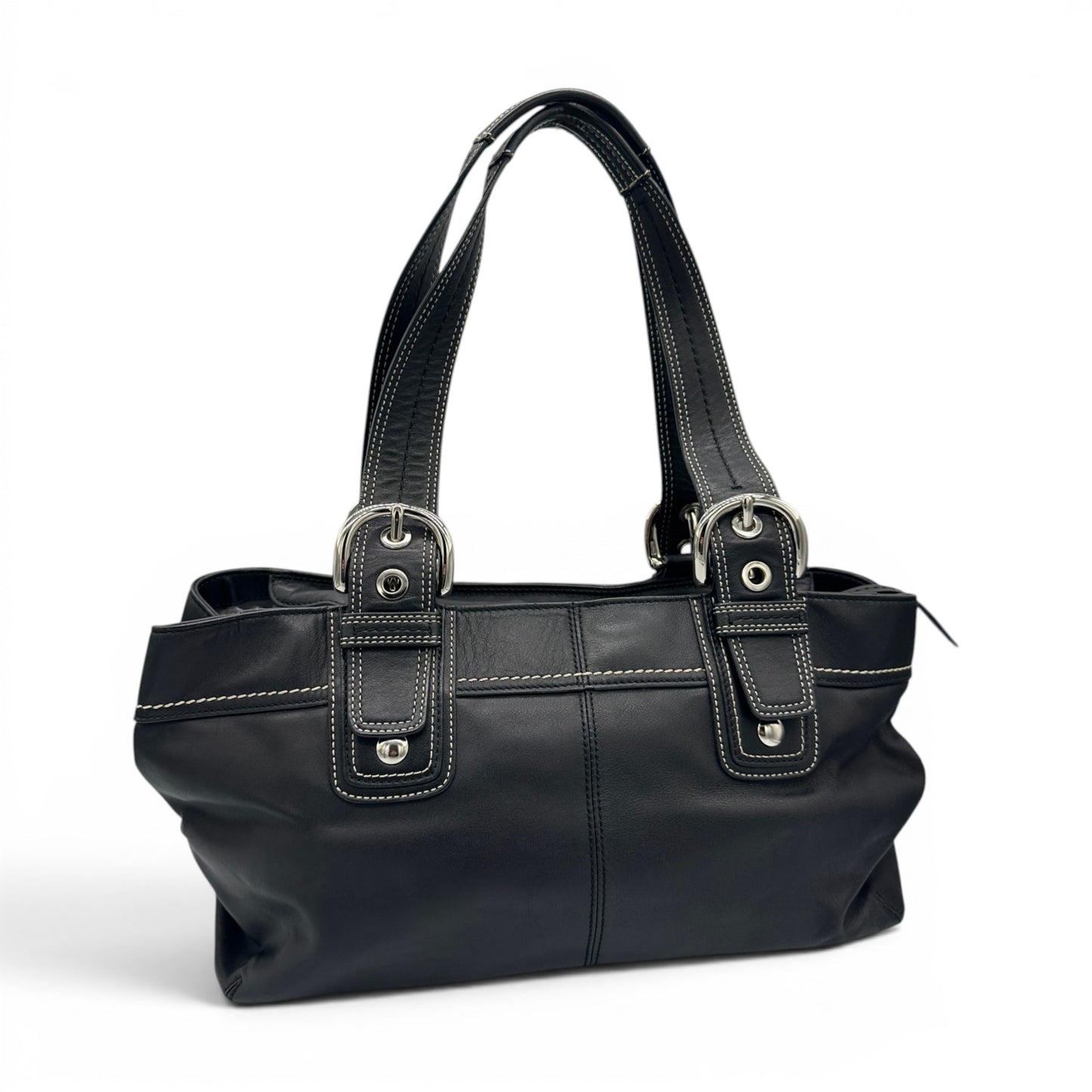 Vintage Coach F13732 Soho Leather Shoulder Bag