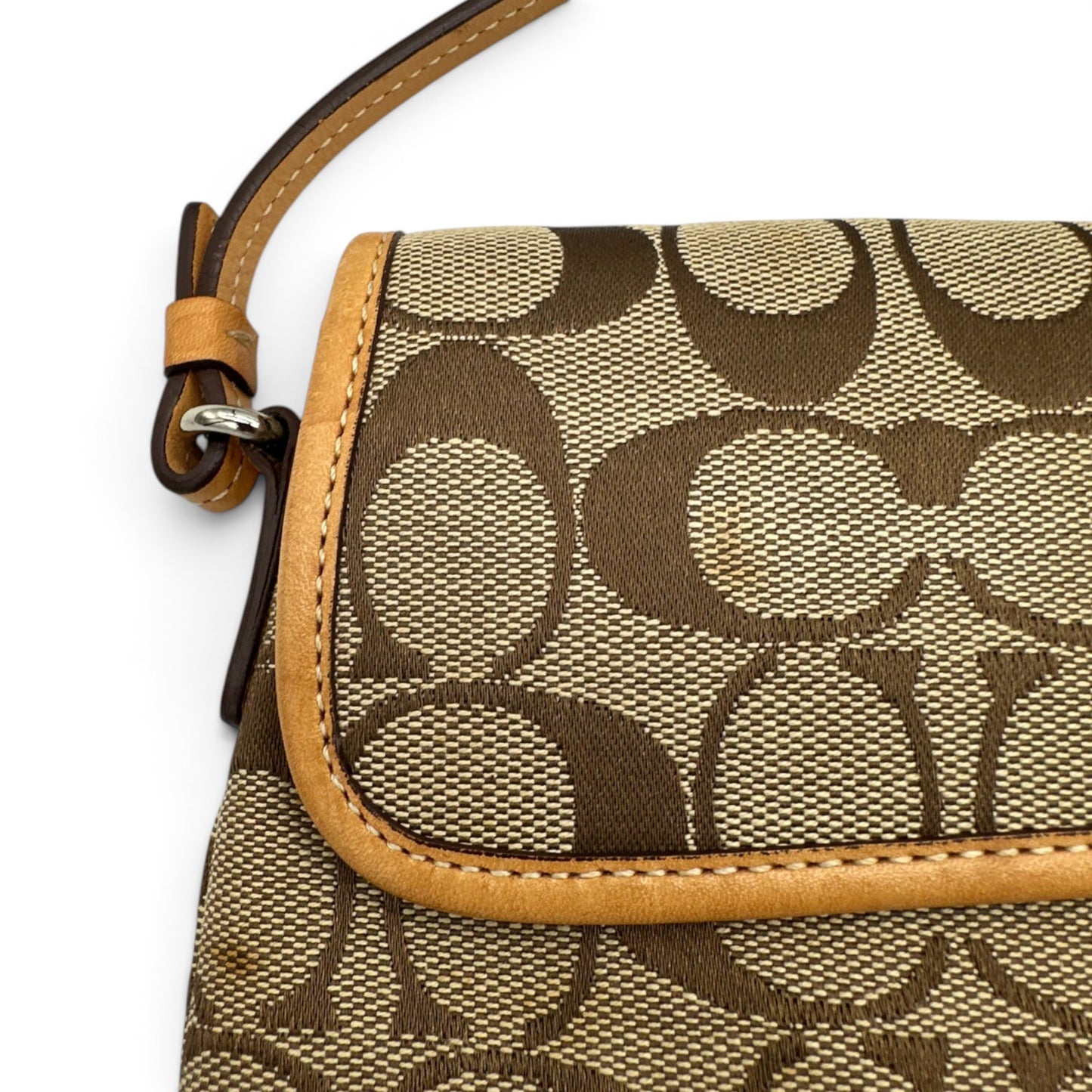 Vintage Coach 6348 Hampton Clip Shoulder Bag