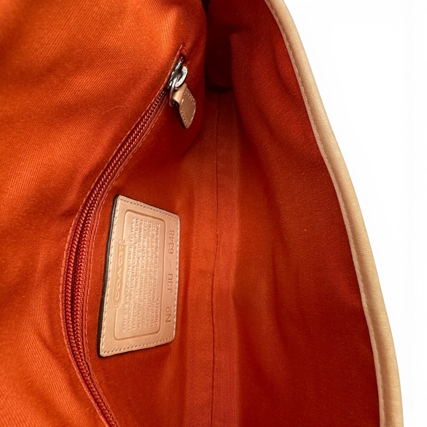 Vintage Coach 6348 Hampton Clip Shoulder Bag