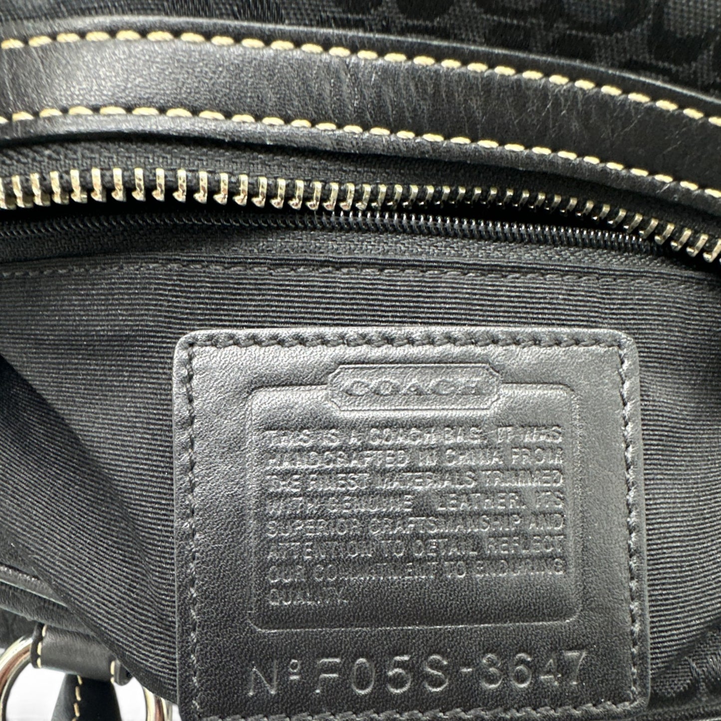 Vintage Coach 3647 Soho Mini Boston Bag