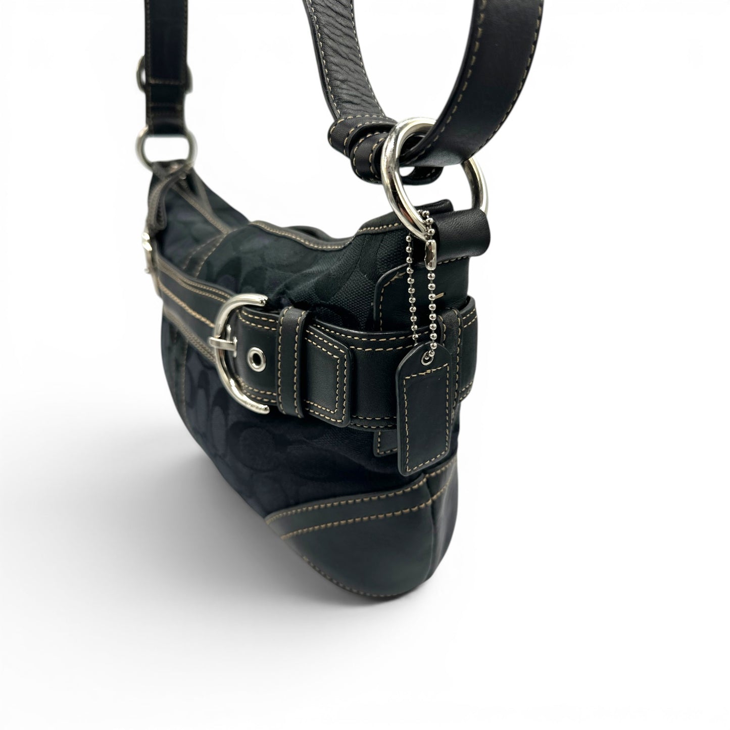 Sac bandoulière vintage Coach F07077 Soho