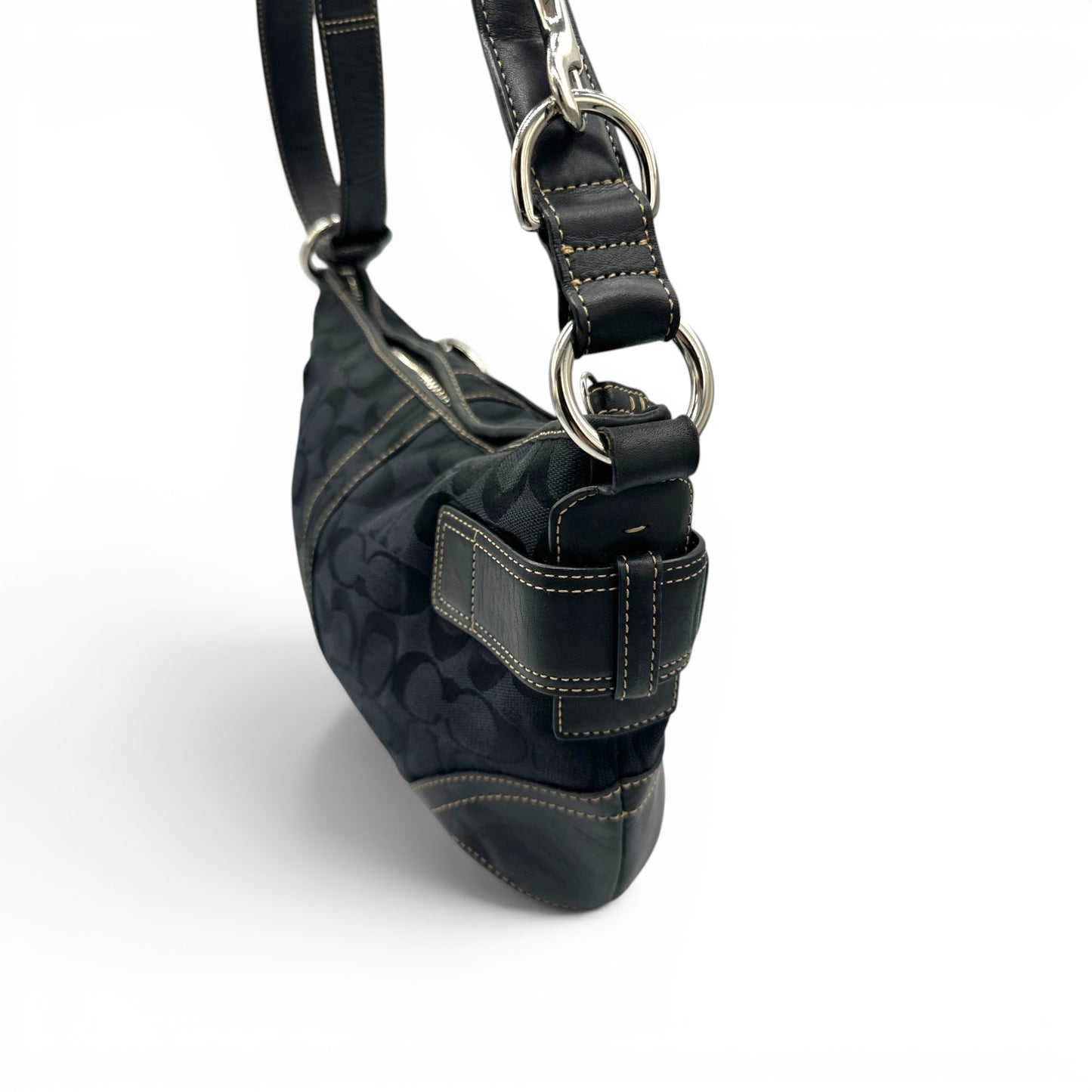 Sac bandoulière vintage Coach F07077 Soho