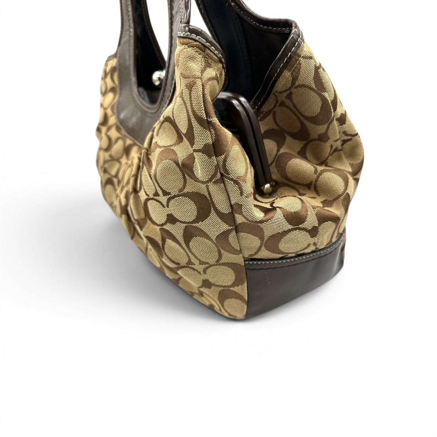Sac bandoulière vintage Coach 12232 plissé Ergo