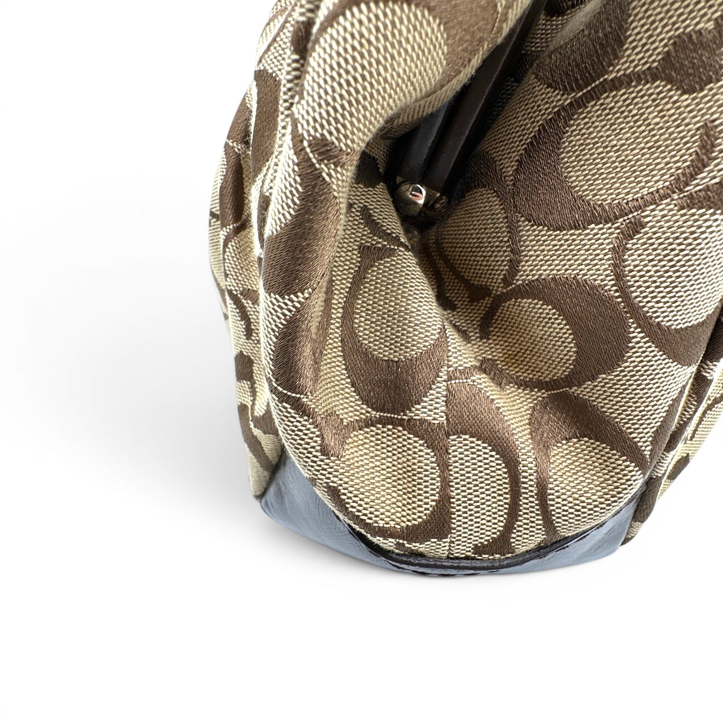 Sac bandoulière vintage Coach 12232 plissé Ergo