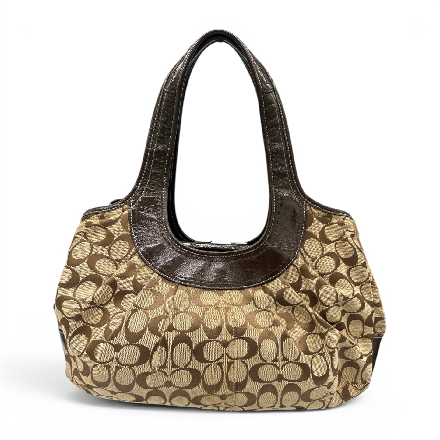 Sac bandoulière vintage Coach 12232 plissé Ergo