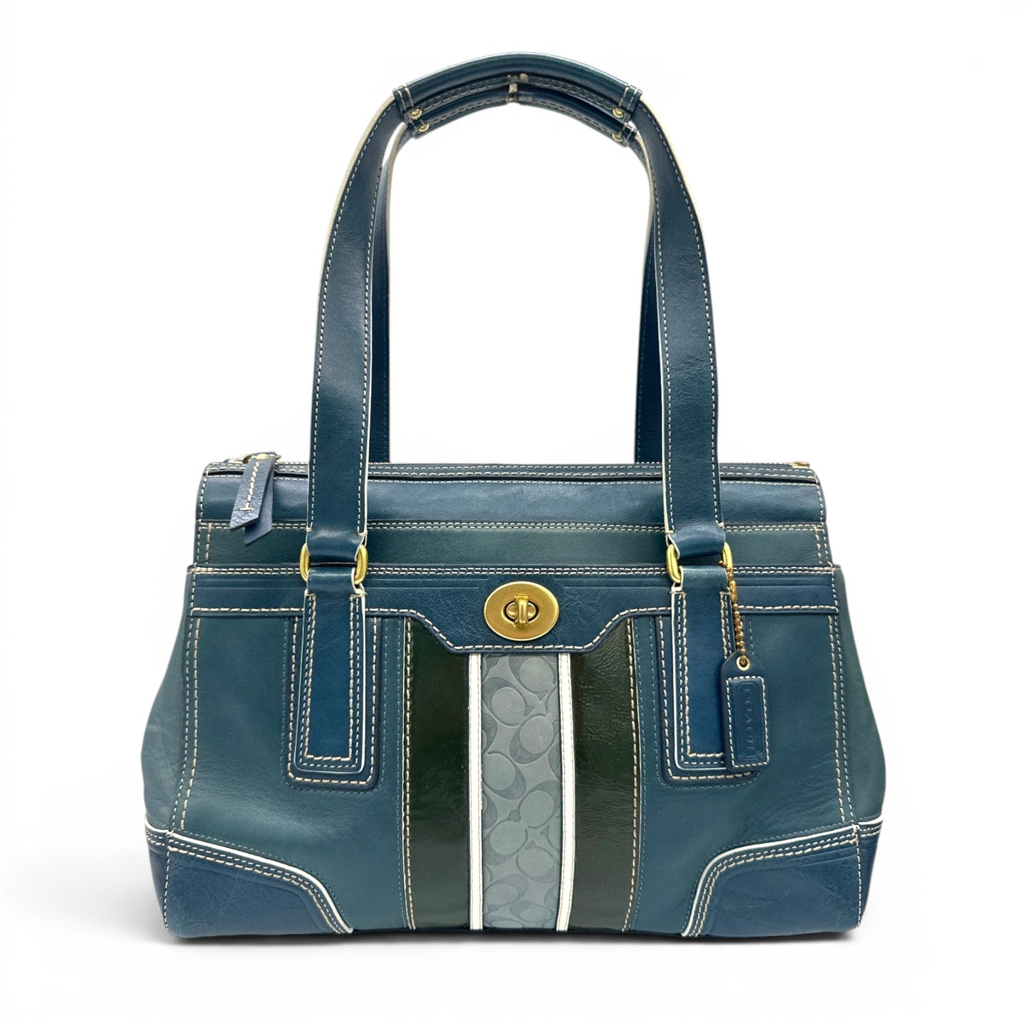 Vintage Coach 11609 Turnlock Handtasche
