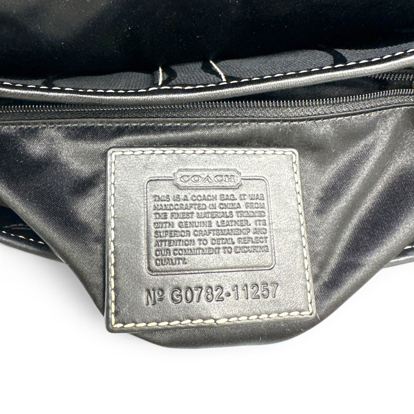 Vintage Coach 11257 Flap Ergo Shoulder Bag