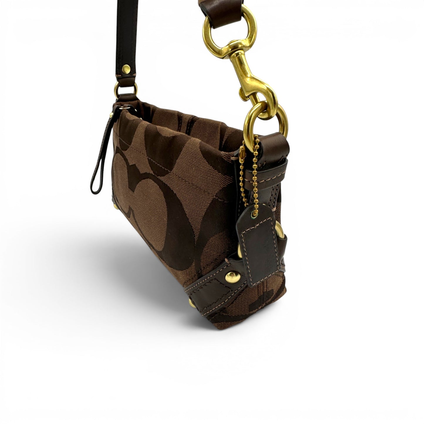 Vintage Coach 10730 Mini Carly Schultertasche