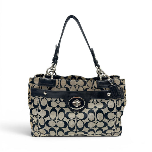 Vintage Coach F16540 Penelope Carryall Tote Bag