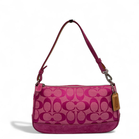 Vintage Coach 6094 Demi Pink Shoulder Bag