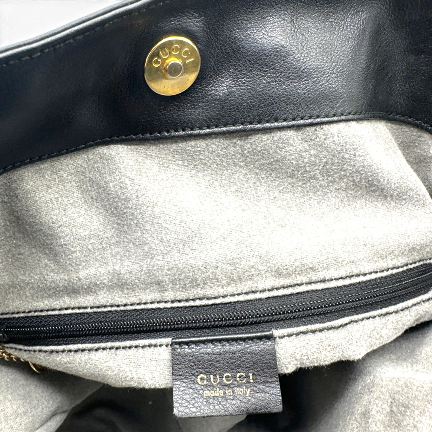 Vintage Gucci Bamboo 0012053 Schultertasche