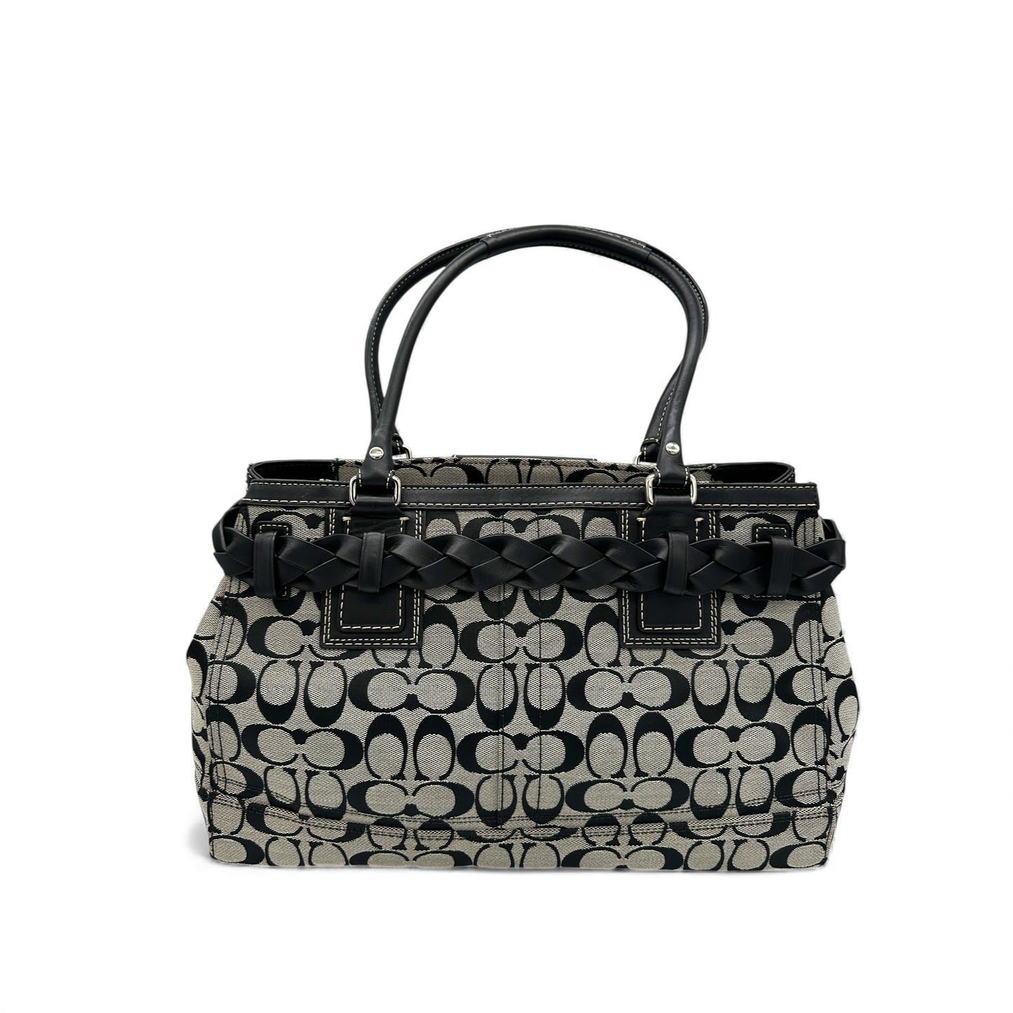 Vintage Coach F13068 Hampton Clip Handtasche