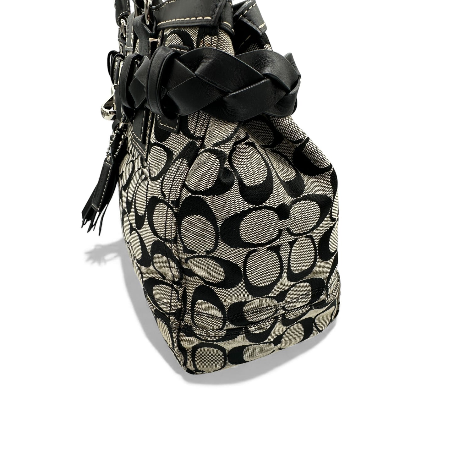 Vintage Coach F13068 Hampton Clip Handtasche