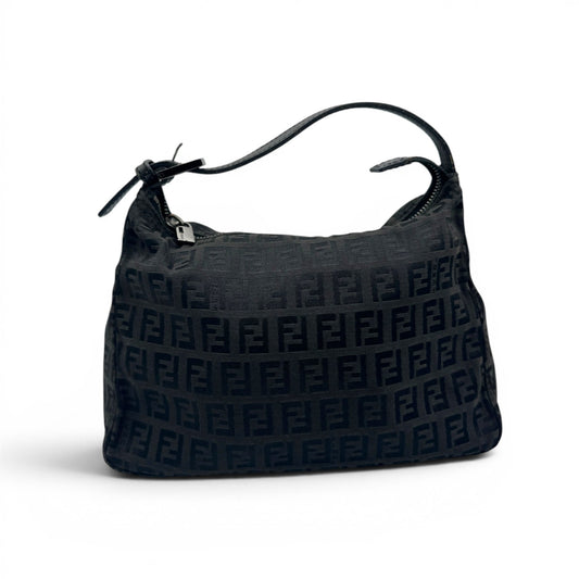 Vintage Fendi Zucchino Pouch Handbag