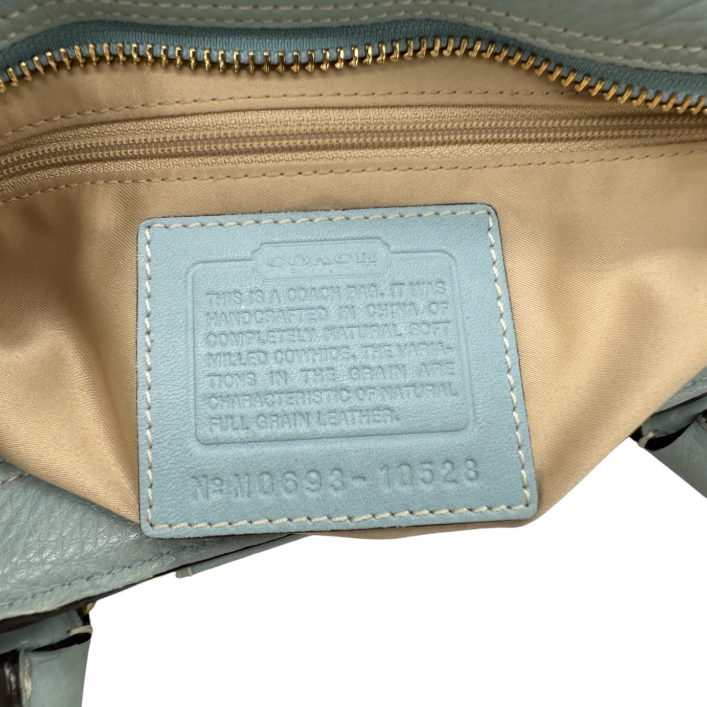 Vintage Coach 10528 Hampton Clip Handbag
