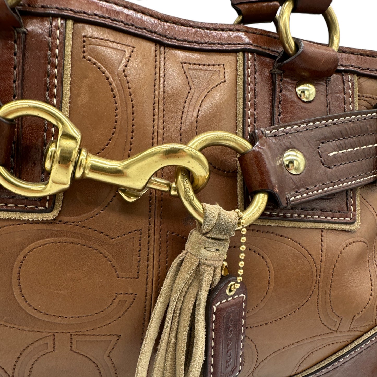 Vintage Coach 10226 Hamptons Clip Handbag