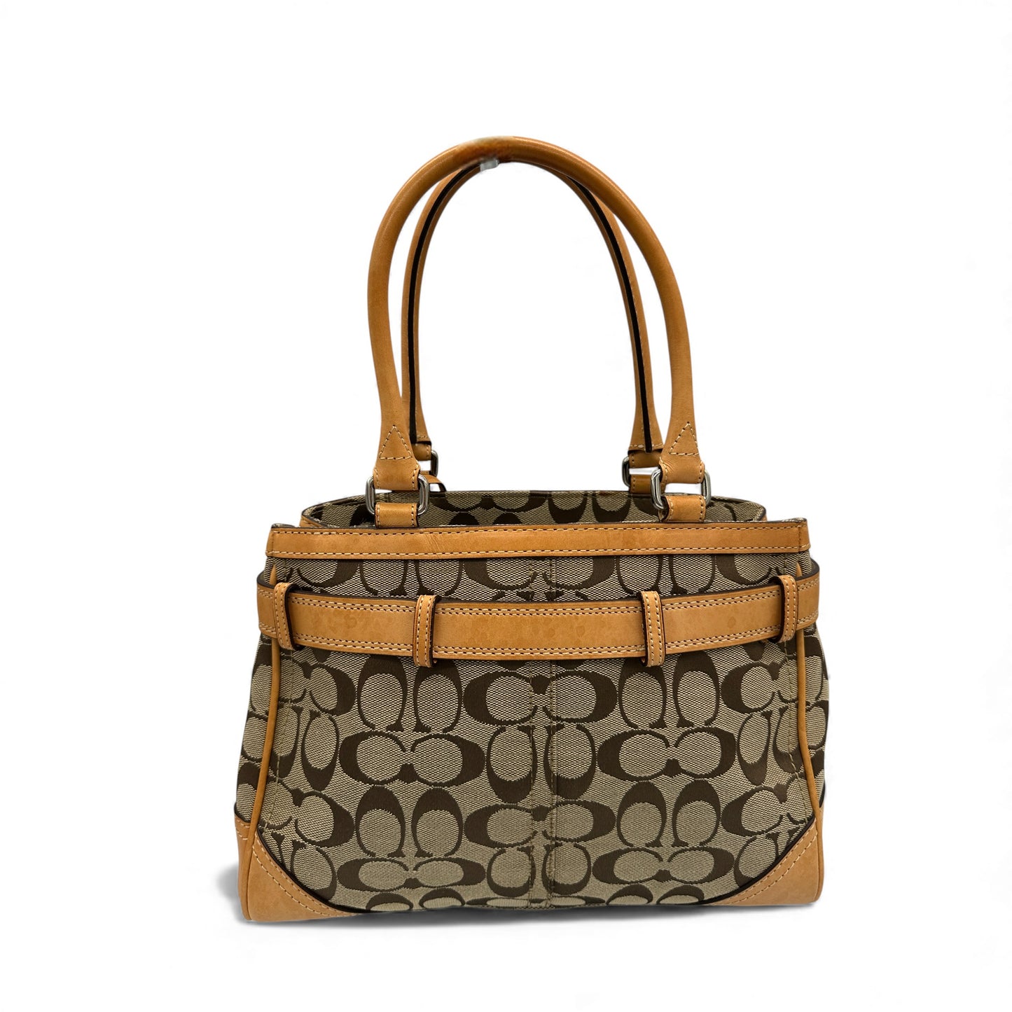 Vintage Coach F08K06 Hampton Clip Tote Handtasche