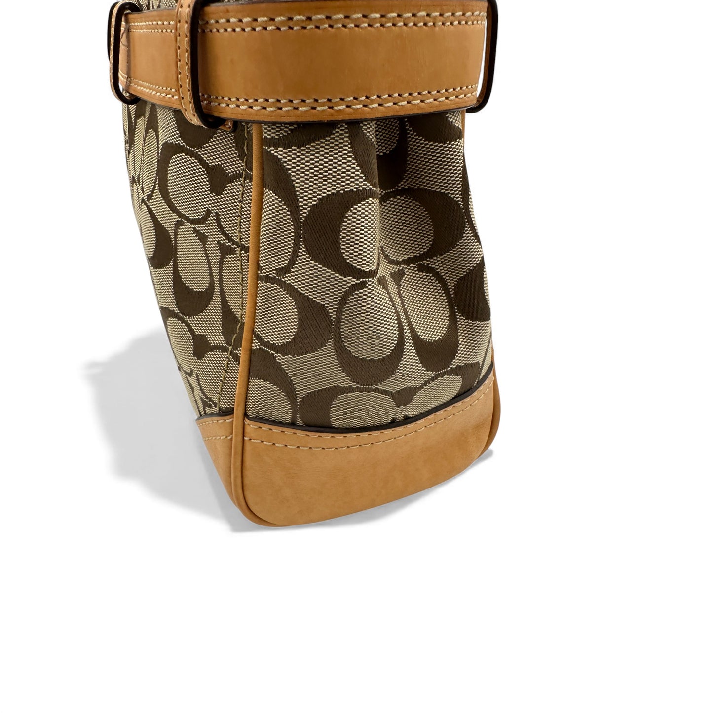 Vintage Coach F08K06 Hampton Clip Tote Handtasche