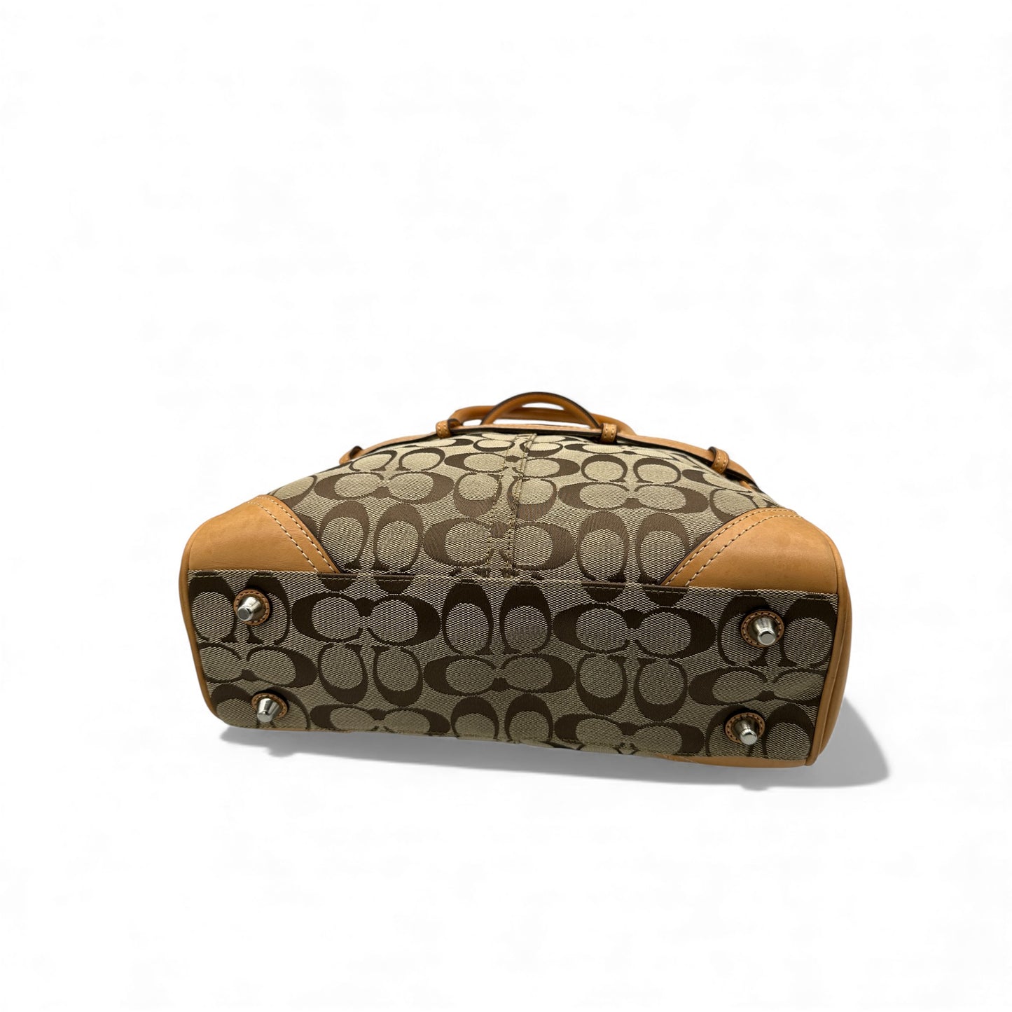 Vintage Coach F08K06 Hampton Clip Tote Handtasche