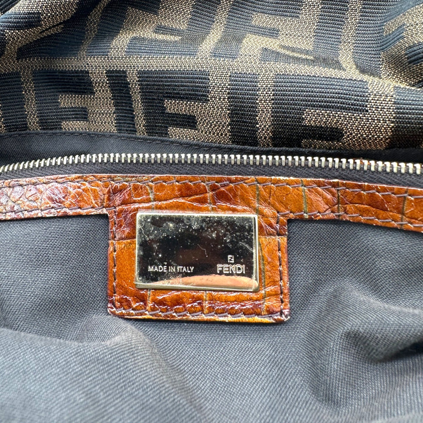 Vintage Fendi Zucca Chef Tote