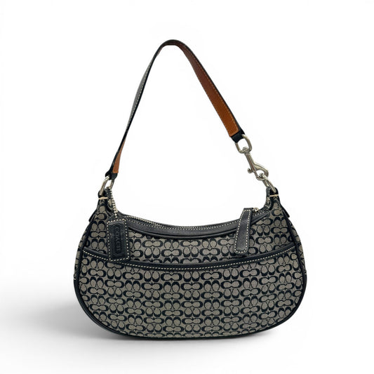 Vintage Coach 6623 Crescent Schultertasche
