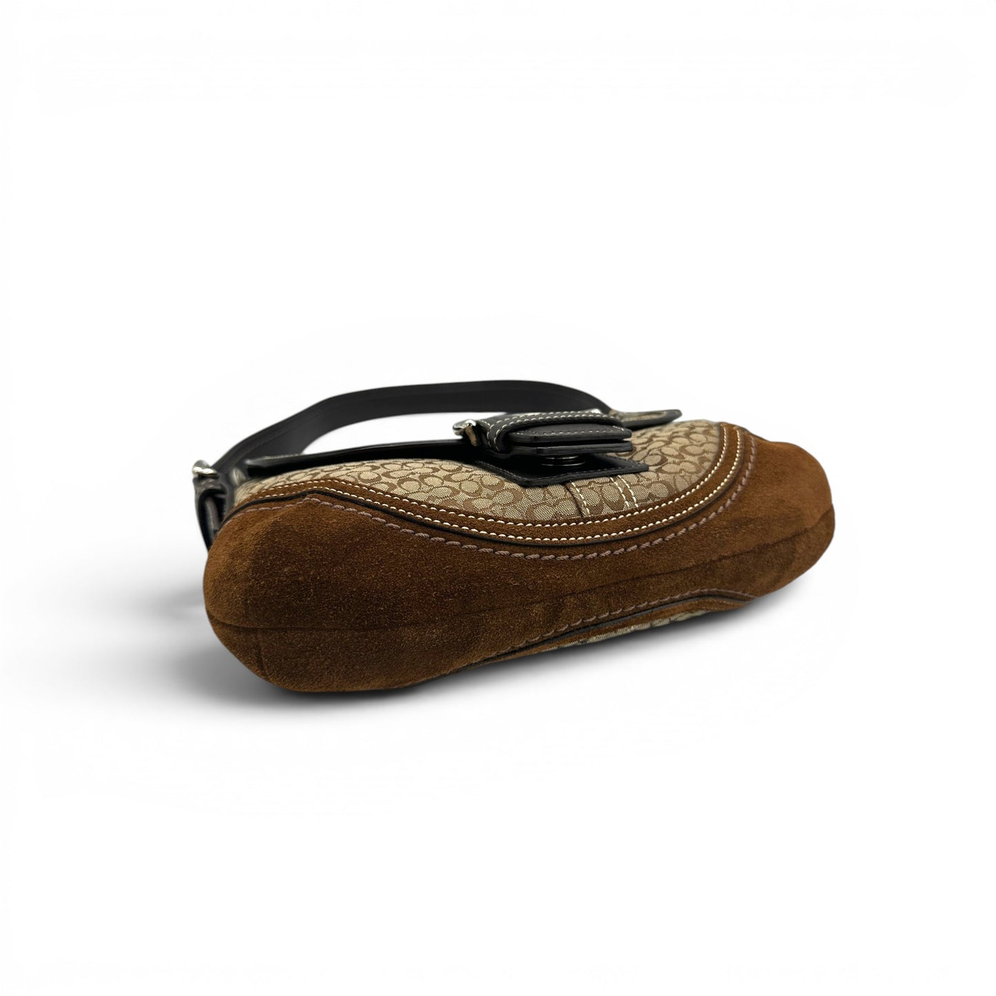 Vintage Coach 11842 Leder-Soho-Schultertasche
