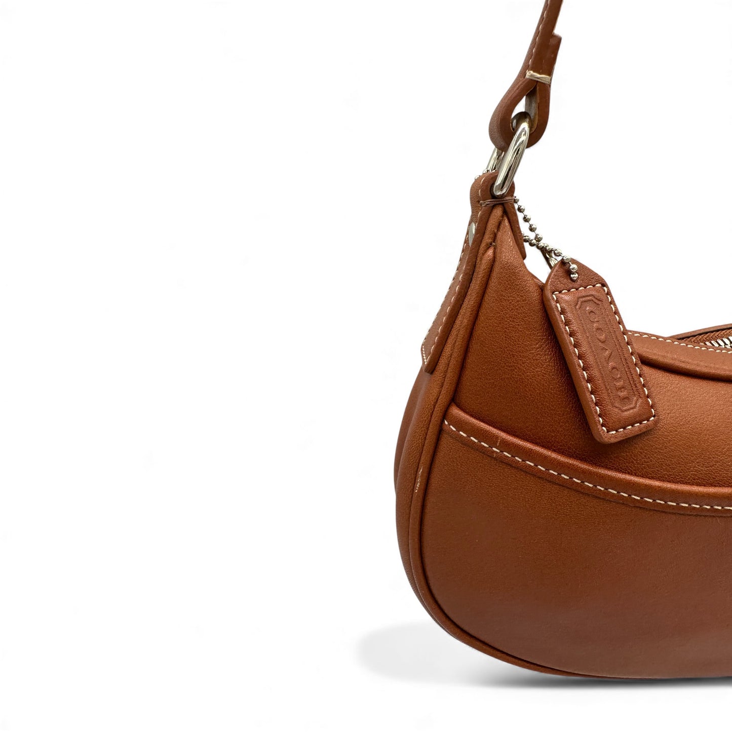 Vintage Coach 7593 Crescent Schultertasche