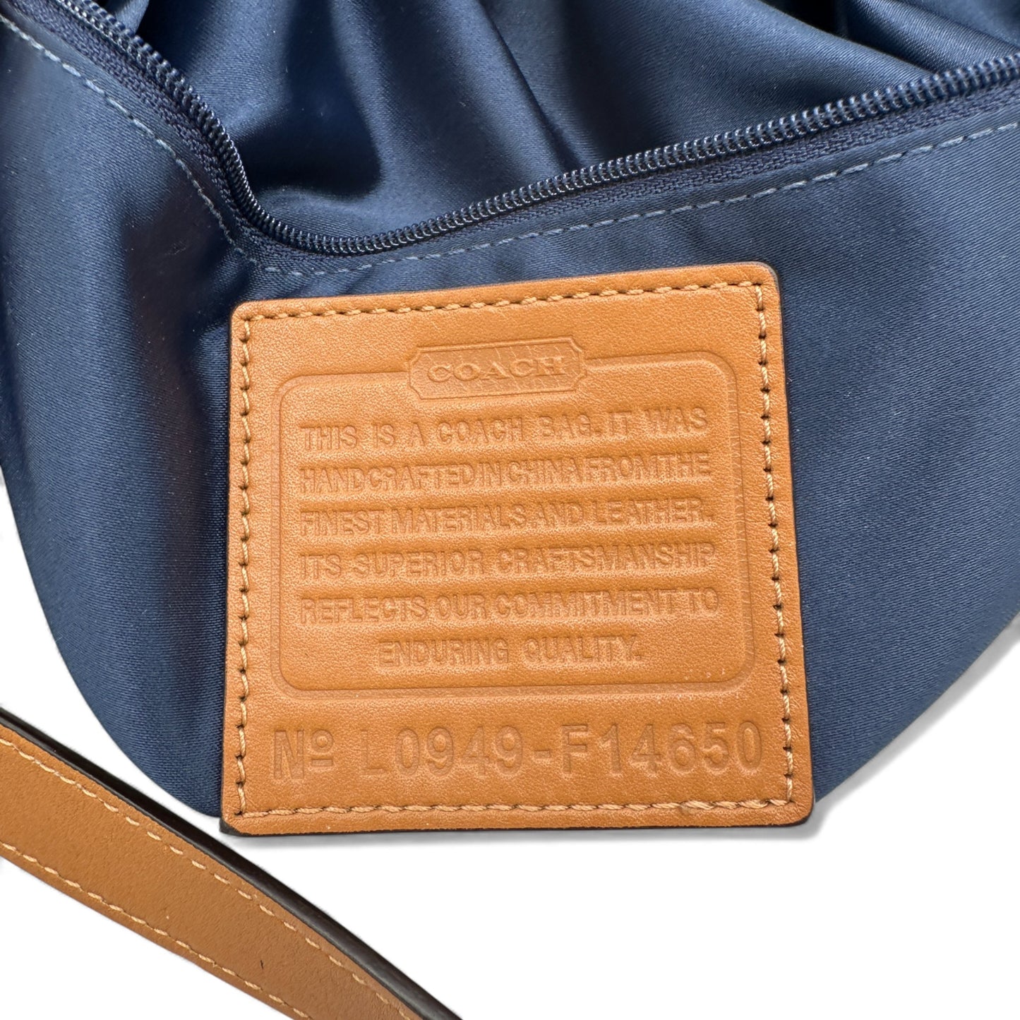 Vintage Coach F14650 Patchwork-Schultertasche