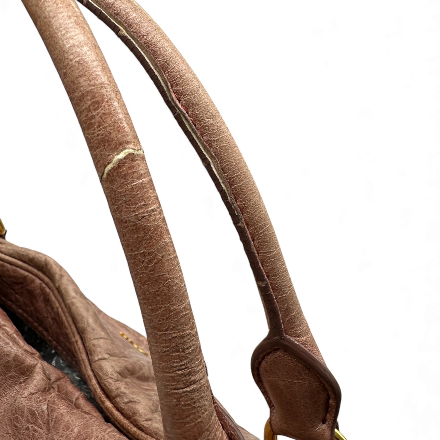 Vintage Miu Miu 2-Way Nappa Leather Handbag