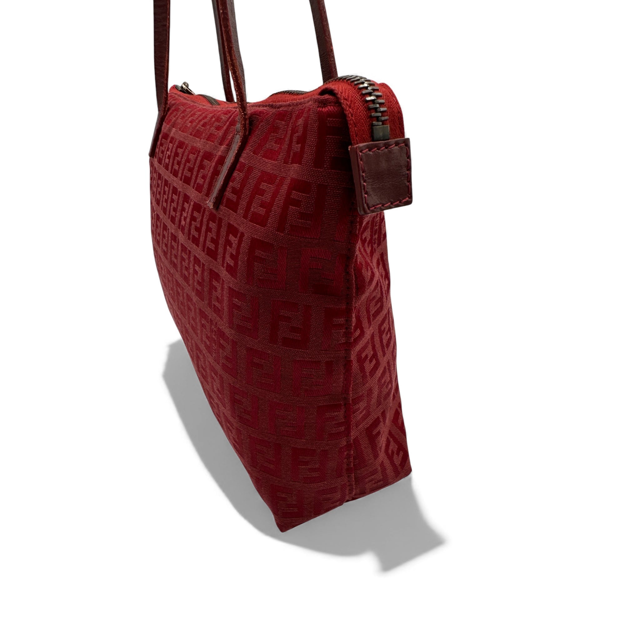 Vintage Fendi Red Zucchino Tote Shoulder Bag – Thanks it's Vintage