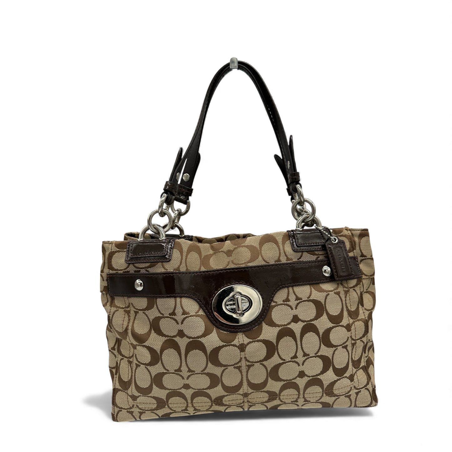 Vintage Coach F16540 Penelope Carryall Tote Bag